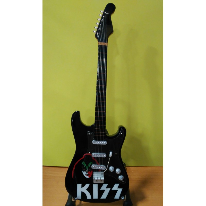 Guitarra Eléctrica Miniatura (25 cms) con Soporte