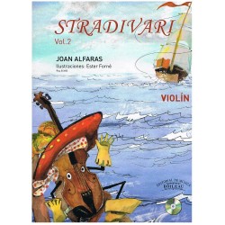 Alfarás. Stradivari Vol.2+CD (Violín)