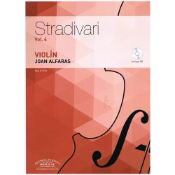 Alfarás. Stradivari Vol.4+CD (Violín)