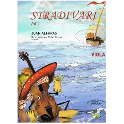 Alfarás. Stradivari Vol.2+CD (Viola)