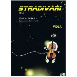 Alfarás. Stradivari Vol.3+CD (Viola)