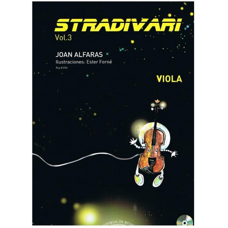 Alfarás. Stradivari Vol.3+CD (Viola)