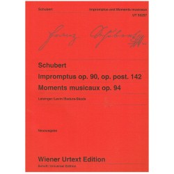 Schubert. Impromptus Op.90/142, Momentos Musicales Op.94