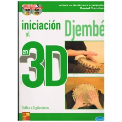 Sánchez, Daniel. Iniciación al Djembé en 3D +CD +DVD