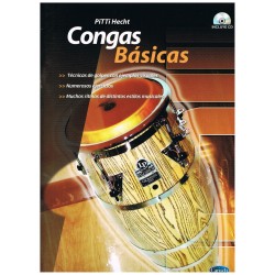 Hecht, Pitti. Congas Básicas +CD