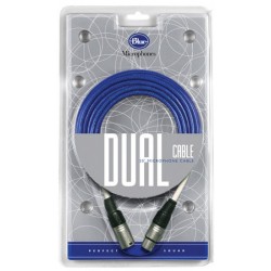 BLUE DUAL CABLE