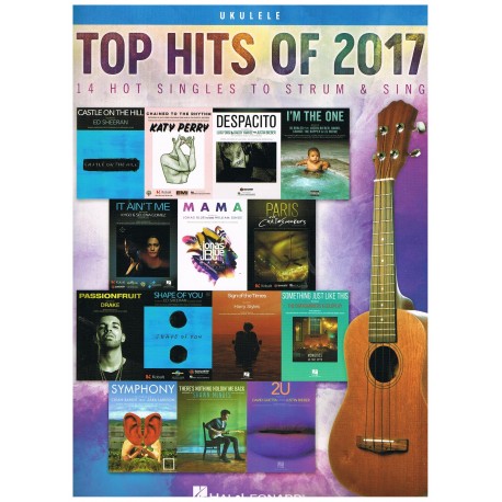 Varios. Top Hits of 2017 for Ukelele