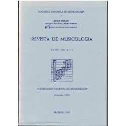 Revista de Musicología Vol.14 (1991 nº1-2)