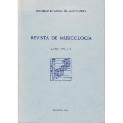 Revista de Musicología Vol.14 (1991 nº3)