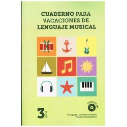 Perandones, Mª Agustina. Cuaderno para Vacaciones de Lenguaje Musical Nivel 3