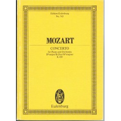 Mozart. Concierto en SIb Mayor Para piano y Orquesta (Partitura de Bolsillo)