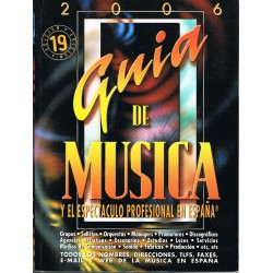 Varios. Guía de Música y el Espectáculo Profesional en España 2006