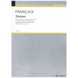 Francaix, Jean. Dixtour. Quinteto de Viento y Quinteto de Cuerda (Full Score)
