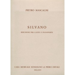Mascagni, Pietro. Silvano (Voz/Piano)