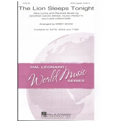 Weiss/Peretti/Creatore. The Lion Sleeps Tonight (Coro a Capella)
