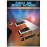 Varios. First 50 Rock Songs you should play on electric guitar (TAB)