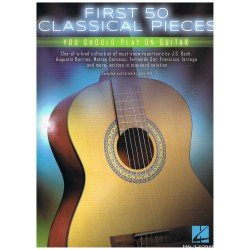 Varios. First 50 Classical Pieces you should play on guitar.