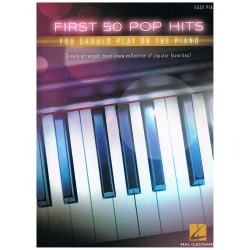 Varios. First 50 Pop Hits you should play on the piano (Easy).