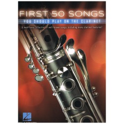 Varios. First 50 Songs you should play on the clarinet