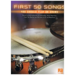 Varios. First 50 Songs you should play on drums