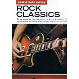 Varios. Rock Classics. 22 Songs with Chords, Lyrics and Basic Tab