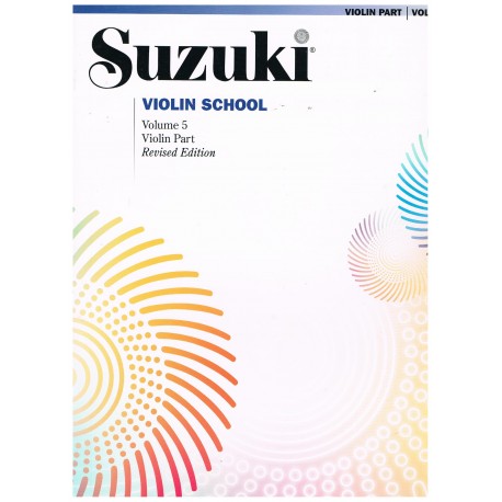 Suzuki Violin School Vol.5 (Violin Part) Revised Edition