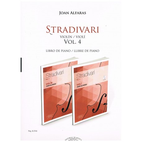 Alfarás. Stradivari Vol.4 (Violín con Piano)