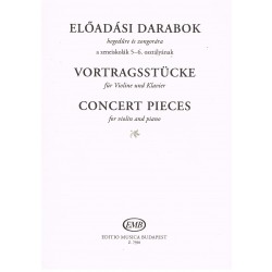 Album. Eloadasi Darabok Vol.5-6. Concert Pieces for Violin and Pîano