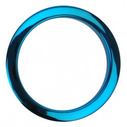 4" Blue Chrome Drum O's