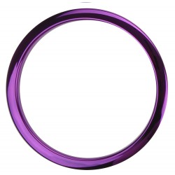 6" Purple Chrome Drum O's