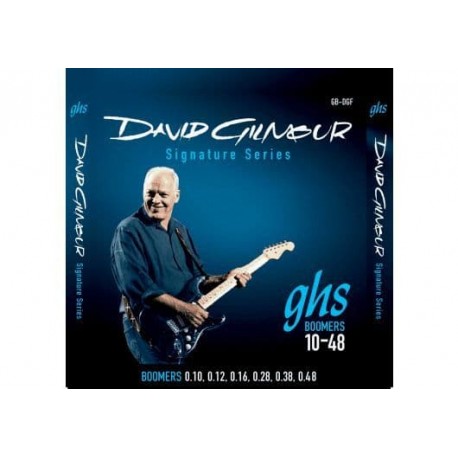 GHS JUEGO G.ELÉCTRICA DAVID GILMOUR SIGNATURE BLUE 10-48  (GHS)
