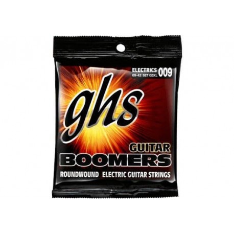 GHS JUEGO ELÉCTRICA BOOMERS® NICKEL EXTRA LIGHT 9-42  (GHS)