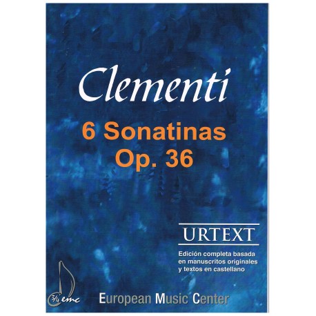 Clementi. 6 Sonatinas Op.36 (Piano) Urtext. EMC