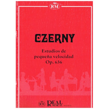 Czerny. Estudios de Pequeña Velocidad Op.636 (Piano). Real Musical