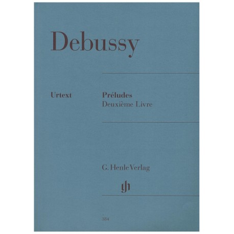 Debussy. Preludios para Piano Vol.2. Henle Verlag