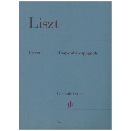 Liszt. Rapsodia Española (Piano). Henle Verlag