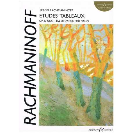 Rachmaninoff. Estudios Tableaux Op.33/39 (Piano). Boosey&Hawkes