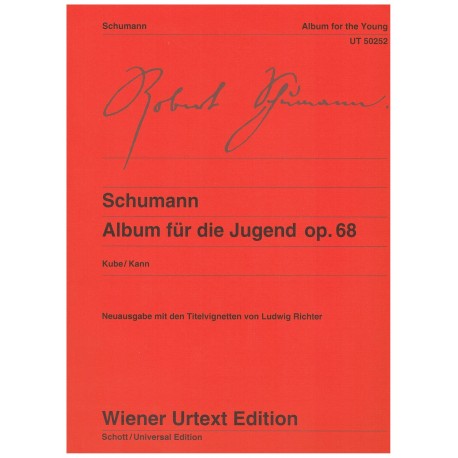 Schumann. Album para la Juventud Op.68 (Piano). Wiener Urtext