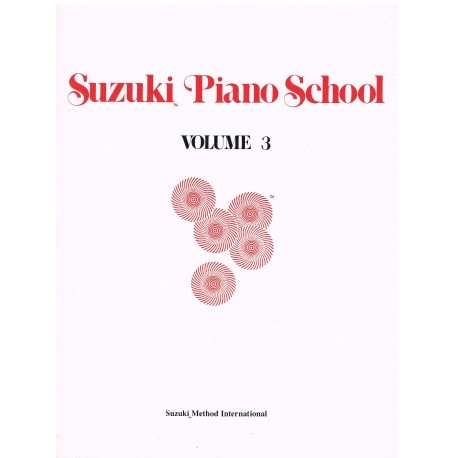 Suzuki Piano School Vol.3. Summy Birchard
