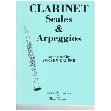 Galper. Clarinet Scales & Arpeggios. Boosey&Hawkes