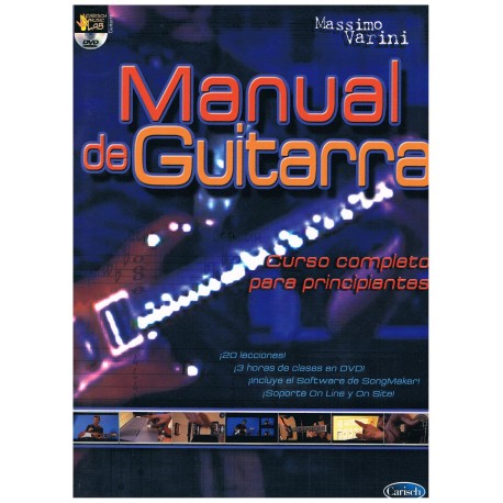 Varini, Massimo. Manual de Guitarra +DVD. Carisch