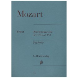 Mozart. Cuartetos KV 478 y...
