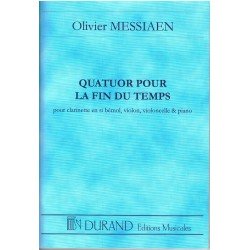 Messiaen, Olivier. Cuarteto...