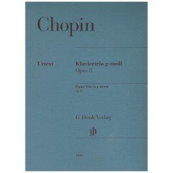 Chopin. Trío Op.8 en SOL...