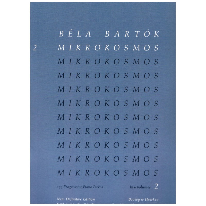 Nosotros mismos clima Orador Bartok, Bela. Mikrokosmos Vol.2 (Piano). Boosey&Hawkes