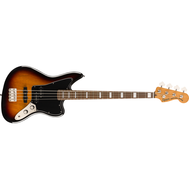 Squier Classic Vibe Jaguar® Bass, Laurel Fingerboard, 3-Color ...