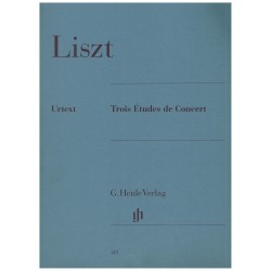 Liszt, Franz. Tres Estudios...