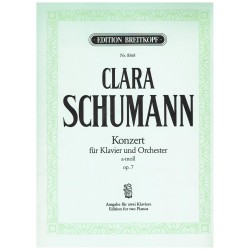Schumann, Clara. Concierto...