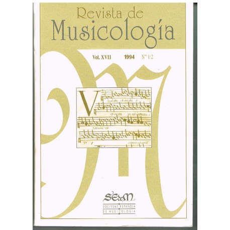 Revista de Musicología Vol.17 (1994 nº1-2)