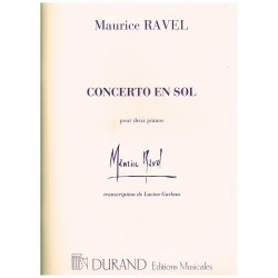 Ravel, Maurice. Concierto...